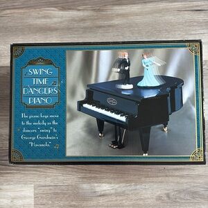 Swing Time Dancers Piano Music Melody Box George Gershwin Havanola 2001 New